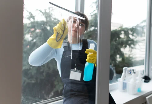 Nettoyage de vitres intérieures et extérieures à Fouillouse